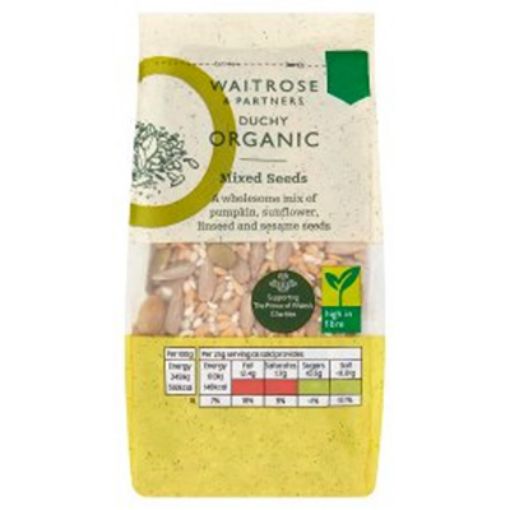 Picture of Waitrose Duchy Organic Mixed Seeds 150g