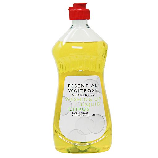 Picture of Waitrose Essential Washing Up Liquid Citrus 600ml