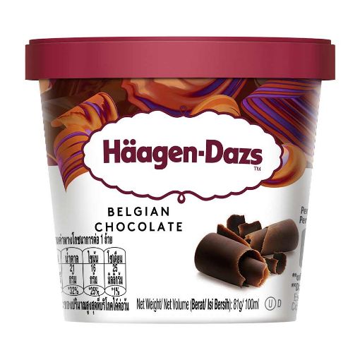 Picture of Haagen Dazs Belgian Chocolate 100ml