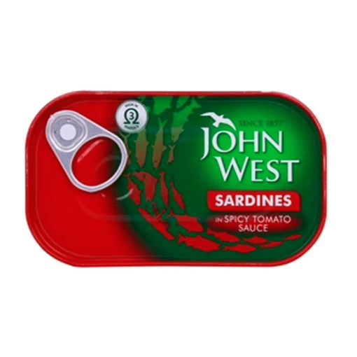 Picture of John West Sardines In Spicy Tomato Sauce 120g