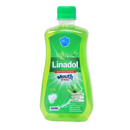 Picture of Linadol Mouth Wash Anti-Bac 500ml