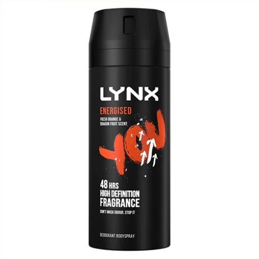 Picture of Lynx Body Spray Energised 150ml