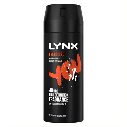 Picture of Lynx Body Spray Energised 150ml