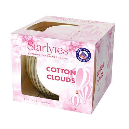 Picture of MM Starlytes Candle Box Cotton Clouds 3oz