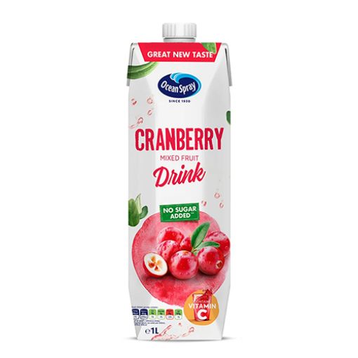 Picture of Ocean Spray Cranberry Drink NAS 1ltr