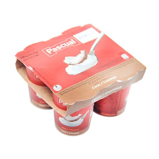 Picture of Pascual Flavoured Yogurt Coconut 4x125g