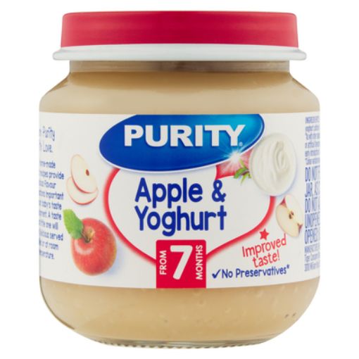 Picture of Purity 2nd Foods Apple+Yog125ml