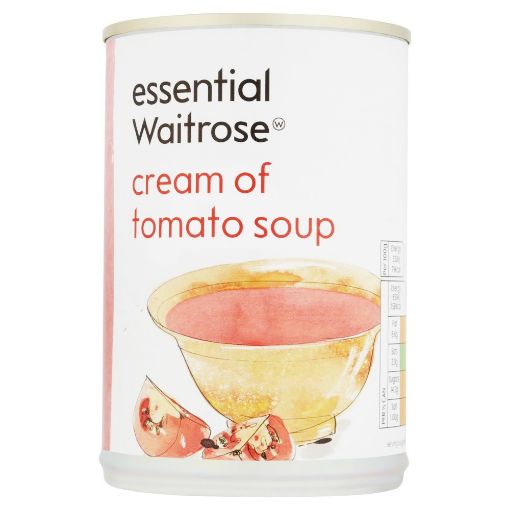 Picture of Waitrose Essential GH Cream Of Tomato Soup 400g
