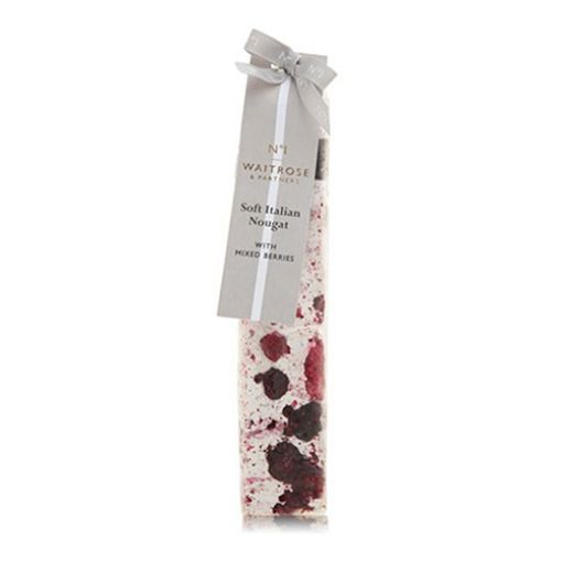 Picture of Waitrose Mixed Berry Italian Nougat 100g