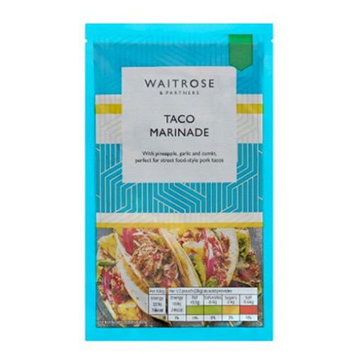 Picture of Waitrose Taco Marinade 60g