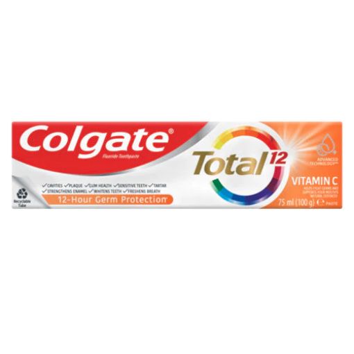 Picture of Colgate Toothpaste Total Vitamin C 75ml