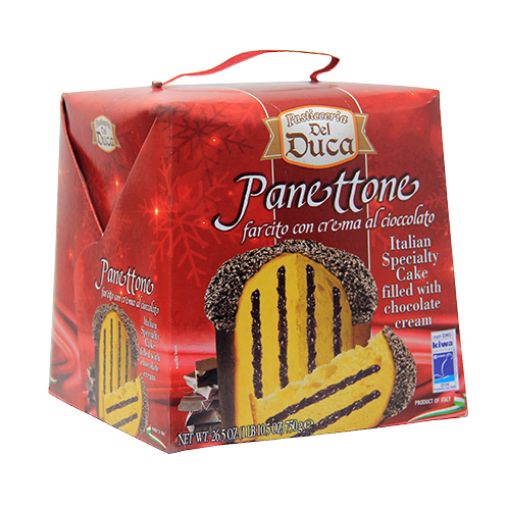 Picture of Del Duca Panettone Cake Chocolate Cream 750g
