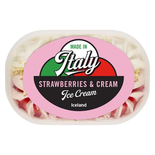 Picture of Iceland Italiano Strawb.&Cream 900ml