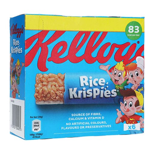 Picture of Kellogs Rice Krispies Snack Bar (20gx6)
