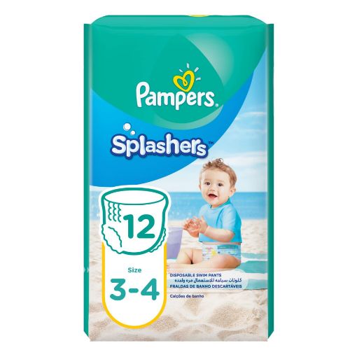 Picture of Pampers Splashers Swim Pants Size 3-4 12s