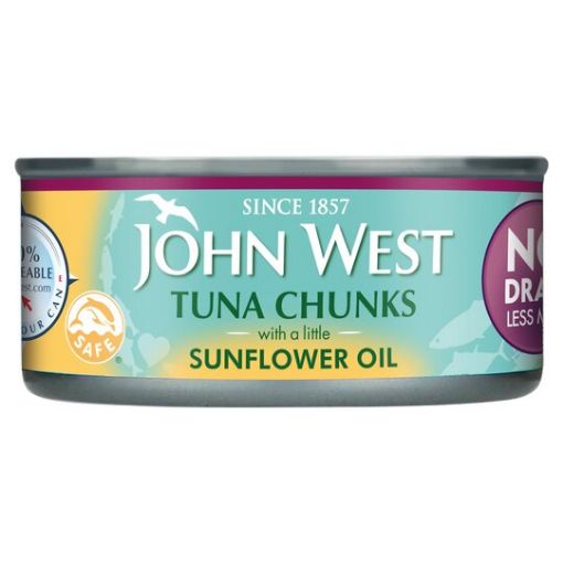 Picture of John West Tuna Chunks S.Oil No Drain 110g