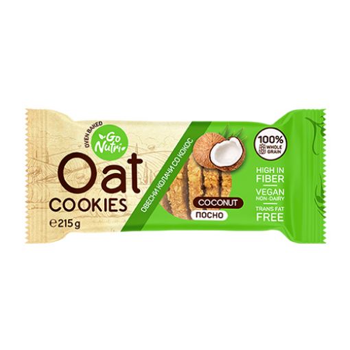 Picture of Vitalia Whole Oat Cookie Coconut Go Nutri 215g