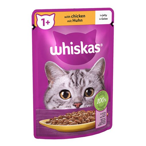 Picture of Whiskas Pouch Adult Chicken In Gravy 85g