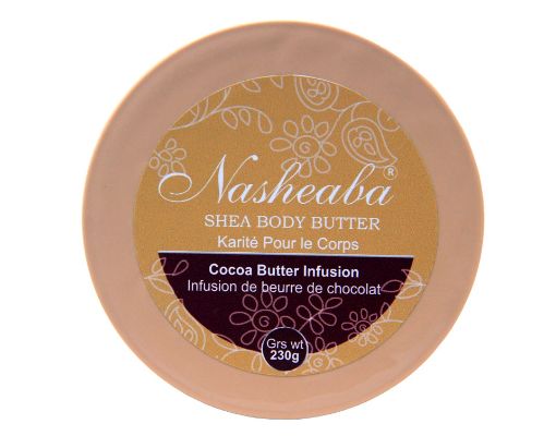 Picture of Nasheaba Shea Body Butter Cocoa Infusion 230g