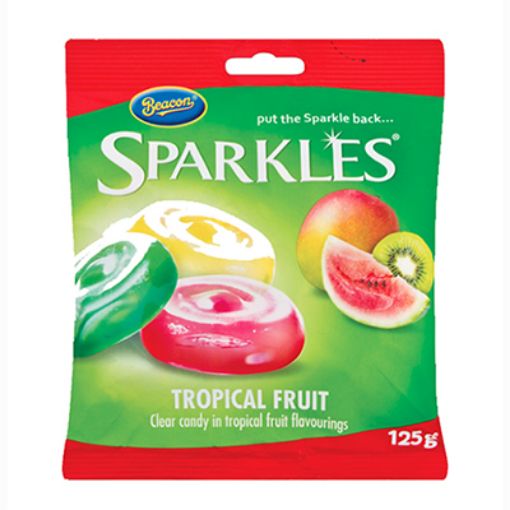 Picture of Beacon Sparkles Tropical Fruit 125g