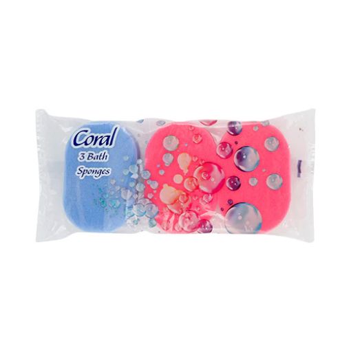 Picture of Coral Bath Sponge Asstd 3 s