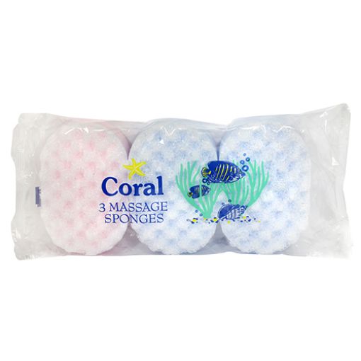 Picture of Coral Massage Sponge 3s