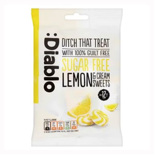 Picture of Diablo Sugar Free Sweets Lemon&Cream 75g