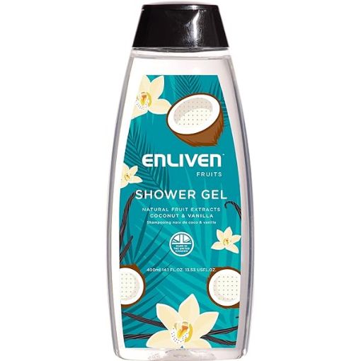 Picture of Enliven Fruit Shower Gel Coconut & Vanilla 500ml