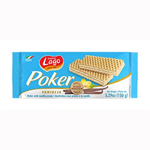 Picture of Lago Poker Vanilla Wafer 150g