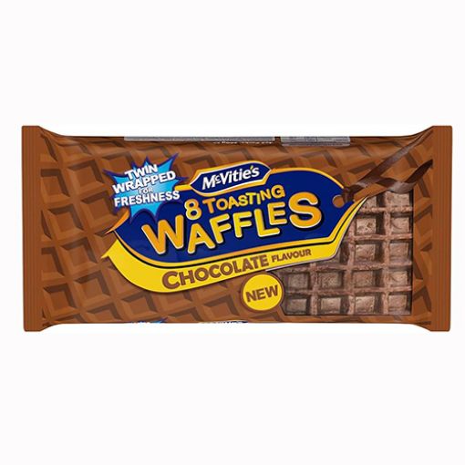 Picture of Mcvities 8 Toasting Waffles Chocolate Flavour 200g