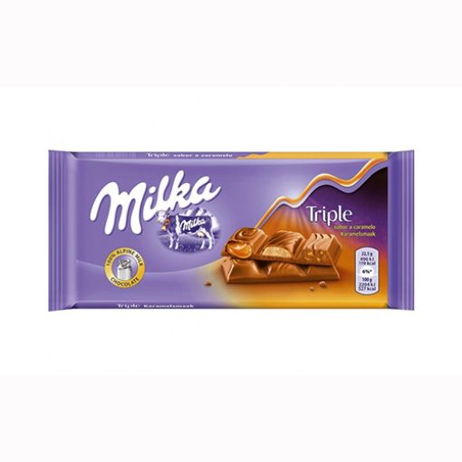 Picture of Milka Triple Caramel 90g
