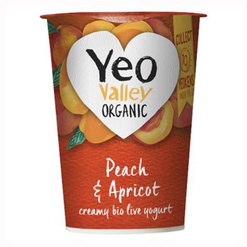 Picture of Yeo Valley Organic Peach&Apricot 450g