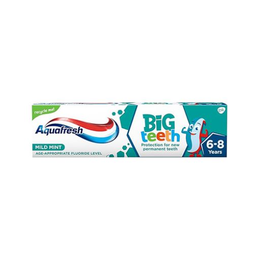 Picture of Aquafresh Toothpaste Kids Big Teeth 6-8 Yrs 50ml
