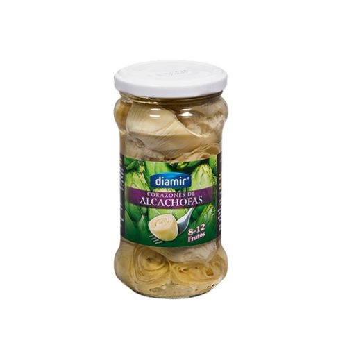 Picture of Diamir Artichoke Heart Glass 280g (KP)