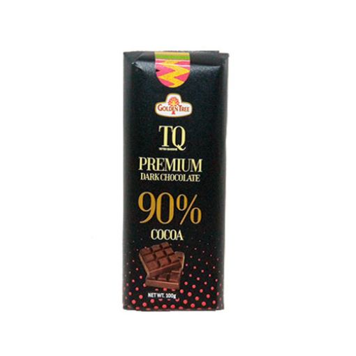 Picture of Golden Tree Premium Dark Choc 90% 100g