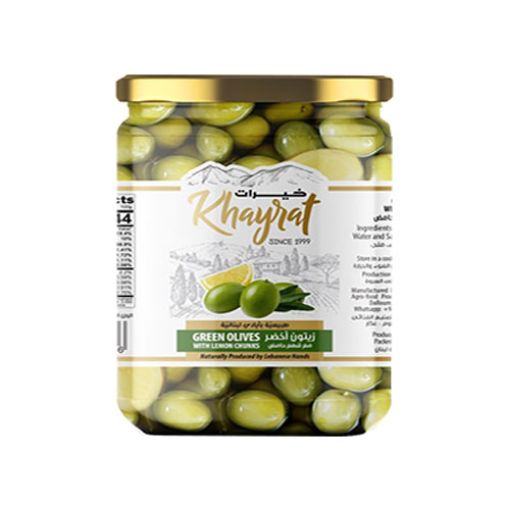 Picture of Khayrat Green Olive & Lemon Chunks 600g