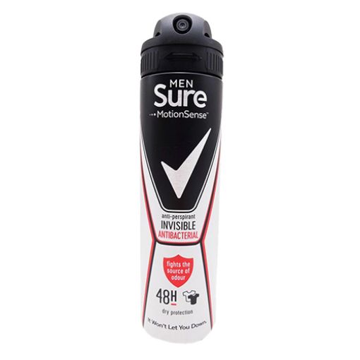 Picture of Sure Men A/Presp.Anti-Bac.Invisible 250ml