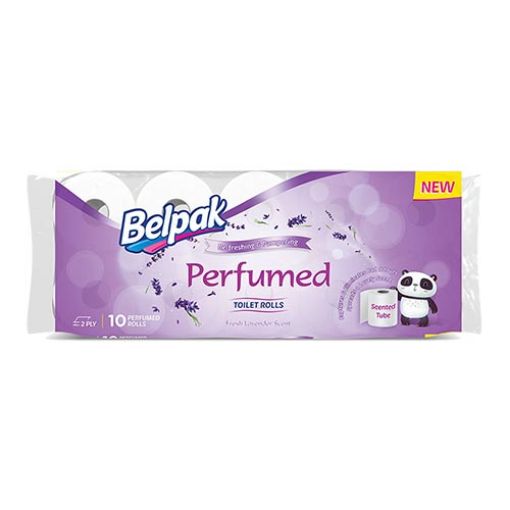 Picture of Belpak Toilet Roll Perfumed Lavender 10s