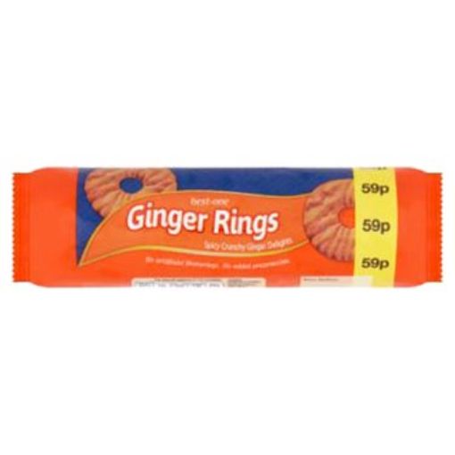 Picture of Best-One Ginger Rings Biscuit 150g