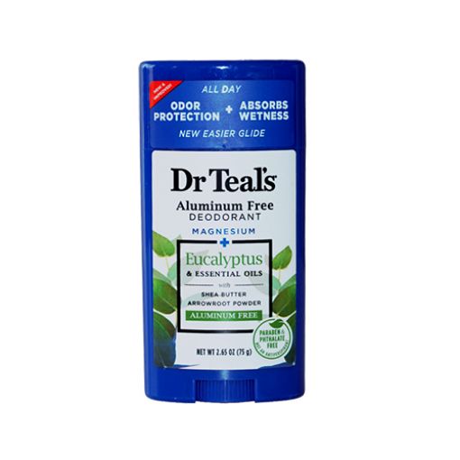 Picture of Dr Teals Deodorant Eucalyptus 2.65oz