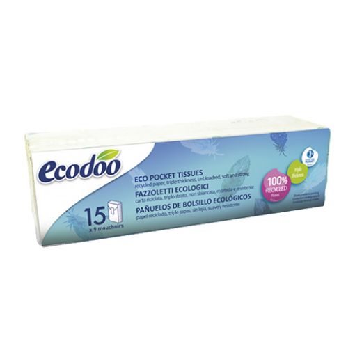 Picture of Ecodoo Pocket Tissues 9sx15
