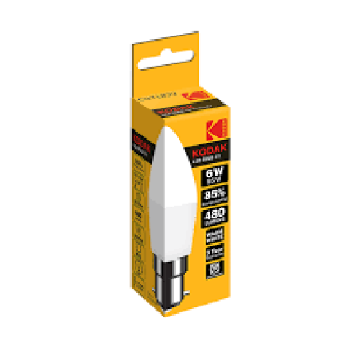 Picture of Kodak Bulb Led Candle B22 Bc Warm 6W/40W (R)