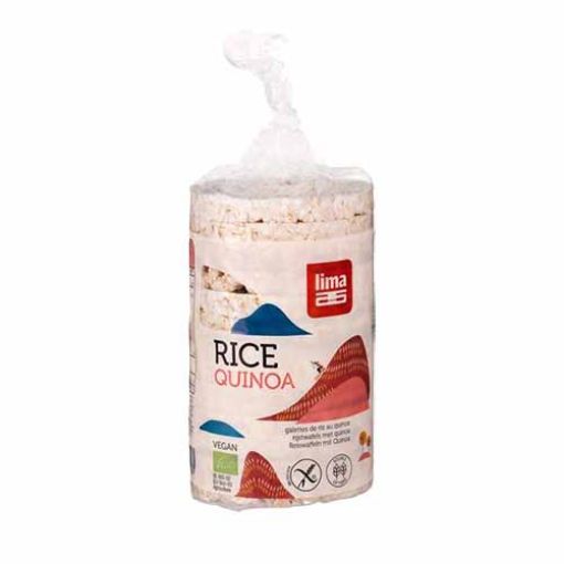 Picture of Lima Organic Rice Cakes Quinoa 100g