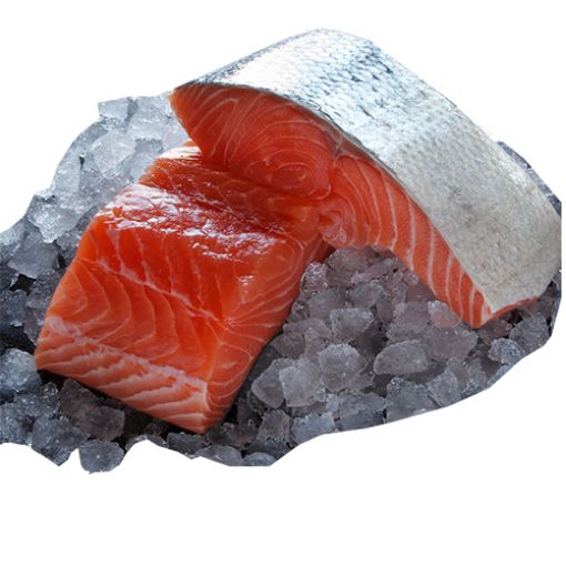 Picture of Poultrade Frozen Salmon Portion Skin On (3x200g)
