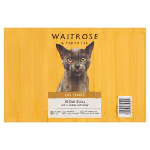 Picture of Waitrose Cat Treats Deli Sticks 10s 50g
