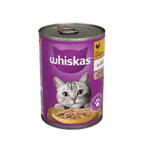 Picture of Whiskas Chicken In Jelly 400g