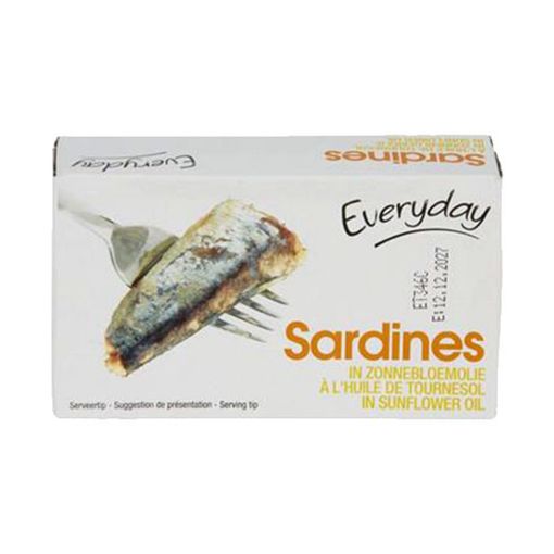 Picture of Everyday Sardines Sunflower Oil 125g