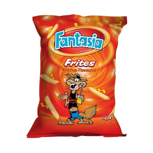 Picture of Fantasia Chips Frites Ketchup 55g