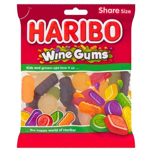 Picture of Haribo Wine Gums 140g
