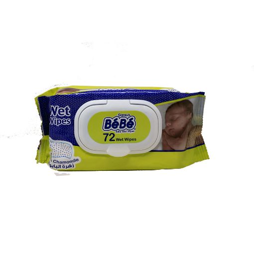 Picture of Sanita Bebe Baby Wet Wipes 72s